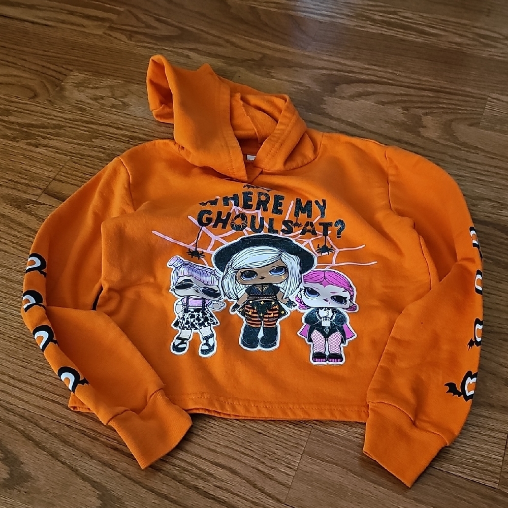 L.O.L. Surprise! Orange Hoodie with Character Design